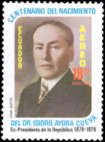 Ecuador 1980 Dr Isidro Ayora Cueva unmounted mint.
