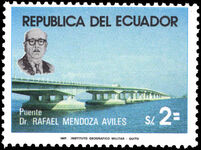 Ecuador 1981 Dr Rafael Mendoza Aviles Bridge unmounted mint.