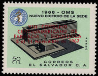 El Salvador 1967 Pharmacuetical Congress air unmounted mint.