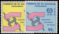 El Salvador 1969 ILO unmounted mint.