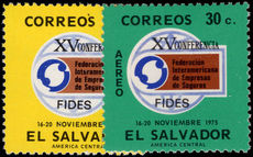 El Salvador 1975 Security Printers unmounted mint.