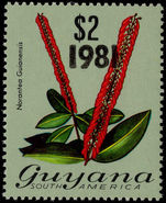 Guyana 1981 (8 Jun) $2 Norantea Guianansis unmounted mint.