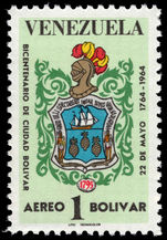 Venezuela 1964 Ciudad Bolivar unmounted mint.