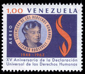 Venezuela 1964 Human Rights unmounted mint.