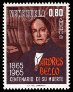 Venezuela 1965 Andres Bello unmounted mint.