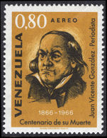 Venezuela 1967 Juan V Gonzales unmounted mint.