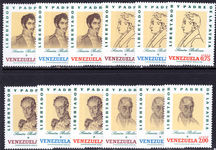 Venezuela 1970 Portraits of Bolivar unmounted mint.