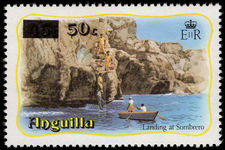 Anguilla 1982 Provisional unmounted mint.