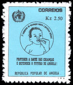 Angola 1977 Polio Vaccination Campaign unmounted mint.