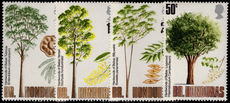 British Honduras 1971 Indigenous trees unmounted mint.