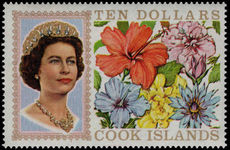 Cook Islands 1967-71 $10 without fluorescent markings unmounted mint.