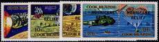 Cook Islands 1972 Hurricane Relief Apollo Moon Exploration unmounted mint.