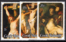 Cook Islands 1977 Easter and Rubens unmounted mint.