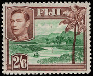 Fiji 1938-55 2s6d River scene lightly mounted mint.