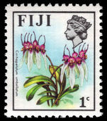 Fiji 1971-72 1c Cirrhopetalum umbellatum unmounted mint.