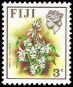Fiji 1971-72 3c Calanthe urcata unmounted mint.