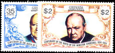 Grenada Grenadines 1974 Churchill unmounted mint.