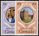 Grenada 1981 Royal Wedding (1st issue) perf 15x14½ unmounted mint.