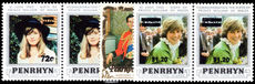 Penrhyn Island 1983 Provisional set unmounted mint.