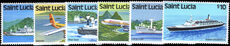 St Lucia 1984 Ships unmounted mint.