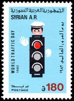 Syria 1982 World Traffic Day unmounted mint.