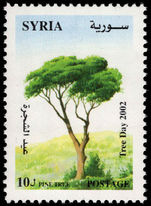 Syria 2002 Tree day unmounted mint.