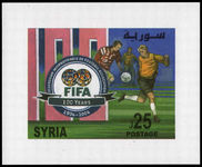 Syria 2004 FIFA souvenir sheet unmounted mint.