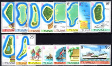Tuvalu 1976 set unmounted mint.