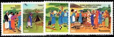 Tanzania 2004 Girl Guides unmounted mint.