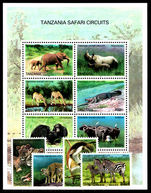Tanzania 2005 Safari Circuits unmounted mint.