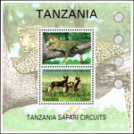 Tanzania 2005 Safari Circuits souvenir sheet unmounted mint.