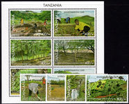 Tanzania 2007 Environmental Care set including sheetlet unmounted mint.