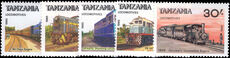 Tanzania 1985 Tanzanian Railway Locomotives 2nd series unmounted mint.