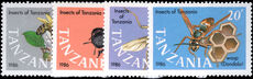 Tanzania 1987 Insects unmounted mint.