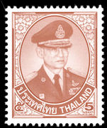 Thailand 2010 5b brown unmounted mint.