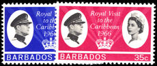 Barbados 1966 Royal Visit unmounted mint.