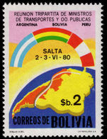 Bolivia 1980 Public Works unmounted mint.