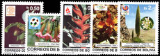 Bolivia 1989 Events and Plants unmounted mint.
