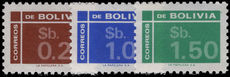 Bolivia 1976 Numerals unmounted mint.