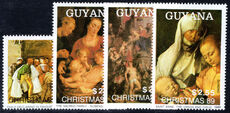 Guyana 1989 Christmas unmounted mint.