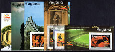 Guyana 1989 Olympics souvenir sheet set unmounted mint.