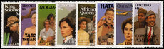 Lesotho 1991 Movies with African Themes unmounted mint.