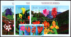 Lesotho 2000 African Flowers unmounted mint.