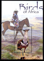 Lesotho 2004 Birds souvenir sheet unmounted mint.