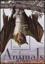 Lesotho 2004 Animals souvenir sheet unmounted mint.