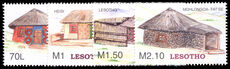 Lesotho 2005 Basotho Houses unmounted mint.