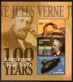 Lesotho 2005 Death Centenary of Jules Verne sheetlet unmounted mint.