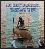 Lesotho 2005 Birth Bicentenary of Hans Christian Andersen souvenir sheet unmounted mint.