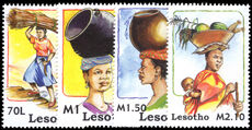 Lesotho 2006 Head Carrying by Mosotho Women unmounted mint.