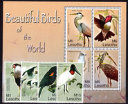 Lesotho 2007 Birds of the World unmounted mint.